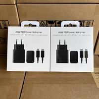 Cargador Superrápido de 45W de Calidad Premium con Cable de 5A y 1.8M, Adaptador de Corriente USB C EP-T4510 para Samsung, Cargador para Samsung S26 S25