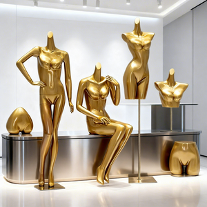 Maniquíes femeninos modernos para la parte superior del cuerpo para tiendas <span class=keywords><strong>de</strong></span> moda hechos <span class=keywords><strong>de</strong></span> lencería duradera <span class=keywords><strong>de</strong></span> fibra <span class=keywords><strong>de</strong></span> vidrio - Product Image 1