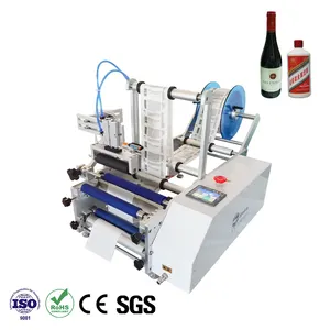Orshang – Machine d'étiquetage de bouteilles rondes semi-automatique Offre Spéciale, petite Machine d'étiquetage semi-automatique pour bouteilles de vin
