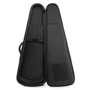 ベース・エレキギター用 厚手パッド入り ファッションソフトケース 防水オックスフォード生地 ギグバッグ ポータブル楽器ケース - Product Image 3