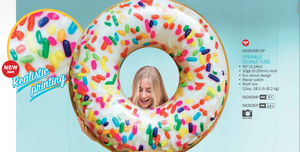 <span class=keywords><strong>INTEX</strong></span> 56263 <span class=keywords><strong>Flotador</strong></span> Inflable <span class=keywords><strong>Donut</strong></span> con Diseño de Chispas - Product Image 3