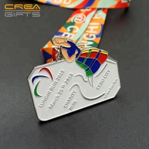 निर्माता कस्टम 3D धातु पुरस्कार स्वर्ण चांदी कस्टम फुटबॉल पदक के साथ रिबन - Product Image 6