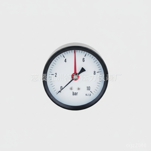 ขายตรงจากโรงงาน เกจวัดแรงดันแกน Y80 ทำจากทองเหลือง พร้อมเข็มชี้สีแดง ตัวเรือนเหล็ก รุ่น R80ZRE3 ผลิตจากทองเหลืองและพลาสติก - Product Image 1