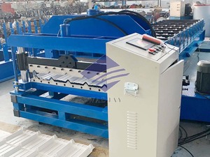 Metal Roof Tile <b>Machine</b> <b>Step</b> Tiles Roll Forming <b>Machines</b> for Making Tiles - Product Image 4