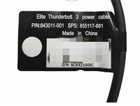 Untuk HP Thunderbolt 3 843011-001 AC+USB Type-C ke USB Type-C Kabel Daya USB-C