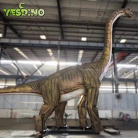 Modèle mécanique d'Brachiosaurus animatronique pour parcs à thème dinosaures, parcs d'attractions, expositions, centres commerciaux et salles de jeux