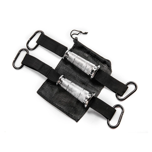 <strong>Flying</strong> Bird Clip for Fitness Aluminum Alloy Cone Rope Grip Chest Handle for Biceps Curl Triceps Downward <strong>Press</strong> Metallic - Product Image 1