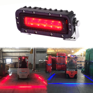 Luces LED de Zona Roja de 10-80v, Luz de Seguridad Roja, Luces de Área de Zona Roja Industriales - Product Image 1