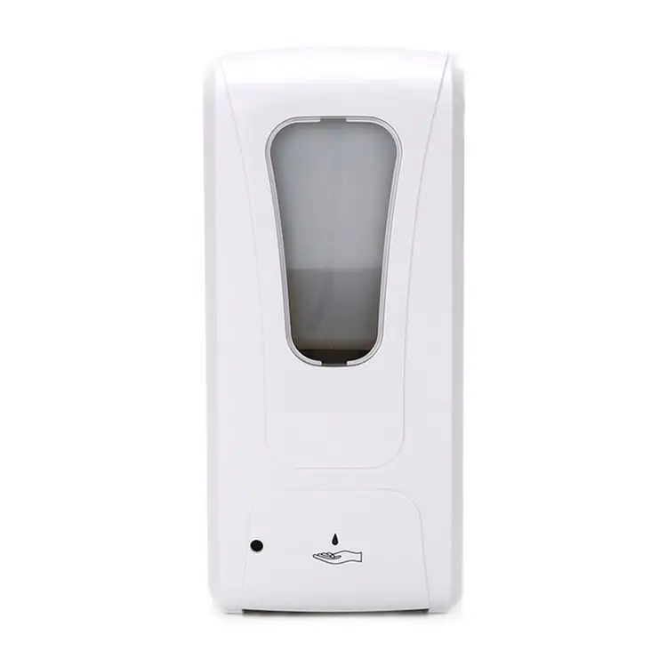 Dispenser di sapone liquido automatico 900ml per disinfettante per le mani in plastica ABS