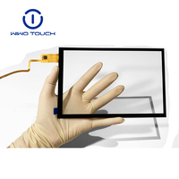 Écran tactile capacitif haute transmittance de 8 pouces pour terminaux de maison intelligente