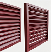 Windowmate Z Blade - Persienne en alliage d'aluminium - Design moderne - Écologique - Revêtement mural extérieur vertical - Revêtement mural intérieur