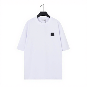 Camiseta de terciopelo para hombre, estilo gótico, con estampado de leopardo, corte holgado, antiarrugas, cuello redondo, manga corta, para verano - Product Image 3