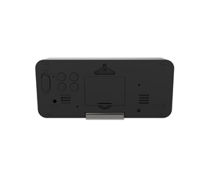 นาฬิกาแขวนผนังแบบมีกระจก แสดงเวลา อุณหภูมิ พร้อมฟังก์ชั่นเลื่อนปลุก ปฏิทิน ไฟ LED นาฬิกาดิจิตอลแบบตั้งโต๊ะ - Product Image 3