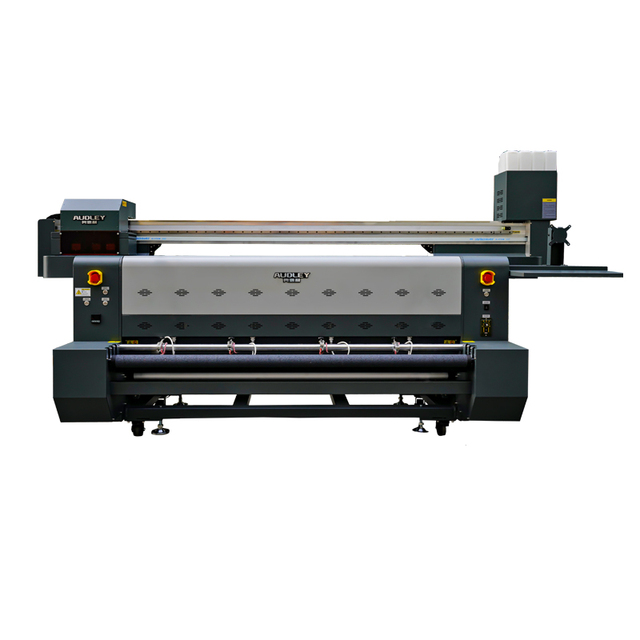 Audley Digital Textile Printing Machine 1.2m Flag Fabric Dye Sublimation for Satin Ribbon Printer