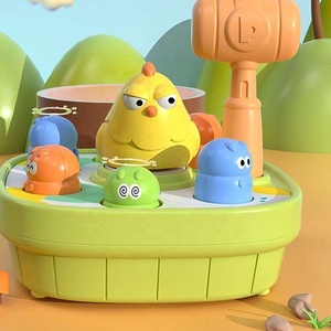 Animaux de compagnie mignons transfrontaliers Whack-a-mole Grenouille Lapin Machine de jeu éducatif pour enfants Tapping Jouets anti-stress - Product Image 2