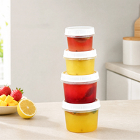 Emballage tendance pour yaourt, pot en plastique PP5, gobelet à pudding, boîte à glace, boîte d'emballage pour dessert, logo personnalisé, vente en gros directe d'usine