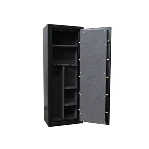 2024 New Product Electronic Lock Gun Cabinet Safe Box For Protecting Money Guns