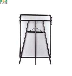 <span class=keywords><strong>Tableau</strong></span> <span class=keywords><strong>blanc</strong></span> magnétique professionnel à cadre en A <span class=keywords><strong>sur</strong></span> pied roulant, <span class=keywords><strong>tableau</strong></span> mobile avec marqueur et gomme - Product Image 4