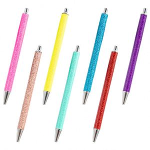 Click <b>Gold</b> Powder Wholesale Foreskin Pu Flashing Chalk Can Print Logo Creative Multi-Color Metal Ballpoint <b>Pen</b> - Product Image 1