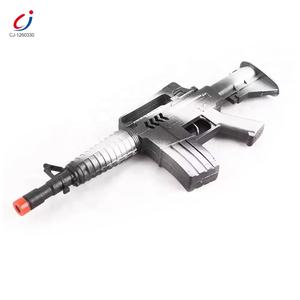 Promozionale a buon mercato per bambini di simulazione militare di alta qualità giocattolo di plastica cecchino pietra focaia giocattolo con suoni - Product Image 4