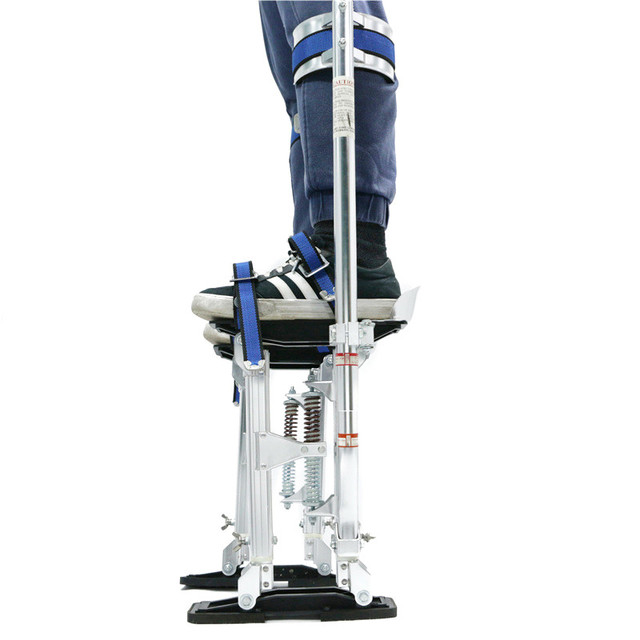 2440 Drywall Stilts Industrial and Modern Design Aluminium Construction Tools for Plasterers Graphic Design Solution