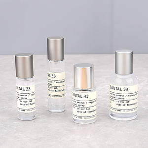 Flacon de parfum vide portable en verre style laboratoire avec clip, pour sous-conditionnement - Product Image 3