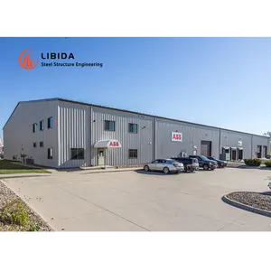 LIBIDA Low Cost High Quality Steel Structure Prefabricated School Building/factory/warehouse/workshop