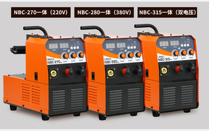 OEM <span class=keywords><strong>MIG</strong></span>-270 IGBT DC inverter <span class=keywords><strong>MIG</strong></span>/MAG máquina de soldadura CO2 soldador sin gas alambre y <span class=keywords><strong>MIG</strong></span> antorcha abrazadera de tierra 380V - Product Image 3