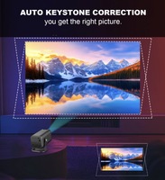 Portable Wifi 5G Home cinéma F06 Top vente usine haute luminosité Mini projecteur nouveau 1080P projecteur 4K projecteur vidéo
