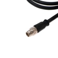 Câble Ethernet industriel blindé M12 8 broches mâle X-Code à 8 broches mâle X-Code étanche personnalisé en gros