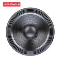 Subwoofer Profesional Sweton de 18 Pulgadas y 3600W con Bobina de Voz de Cobre y Bocina de Aluminio Fundido a Presión