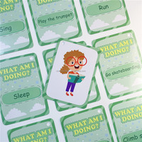 Conception de taille de papier personnalisé impression enfants enfant dinosaure cognitif éducatif cartes Flash Flashcards boîtes ensemble avec anneau de reliure