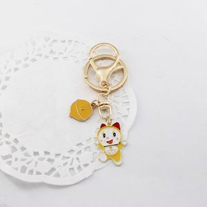 Porte-clés en alliage métallique Manga Chine Doraemon avec design personnalisé pour sac d'école pour enfants - Product Image 2