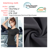 Fabrikant Gerecycled Spandex Badpak Stof 67% Nylon 33% Spandex Textiel Voor Badmode