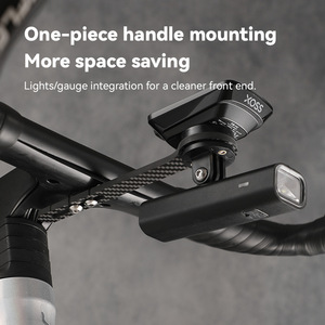Support de guidon en fibre de carbone pour ordinateur de vélo Yueli, léger, compatible avec Garmin, Bryton, Cateye - Product Image 2