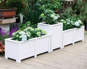 Chất lượng cao PVC dài trồng hộp Chậu hoa trang trí cho nhà