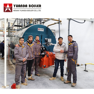 Nieuwe industriële horizontale vuurpijpketel van 10 TPH op aardgas/<span class=keywords><strong>HFO</strong></span> voor suikerfabrieken - Product Image 5