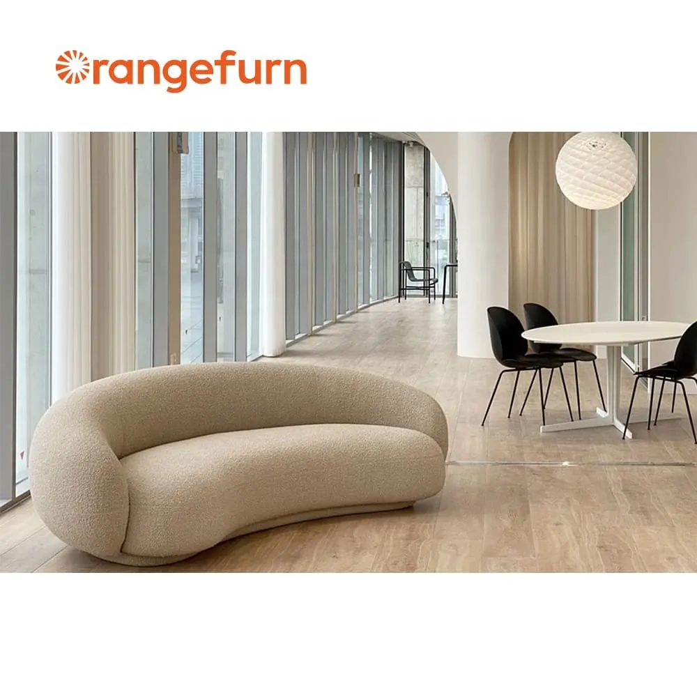 Natürliche weiche bequeme Sitz gelegenheiten Zeitgenössisches Sofa Neuestes Design Sofa garnitur Große Sitztiefe Einzels chlafsofa