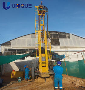 Appareil de forage de puits d'eau diesel hydraulique entièrement automatique 100m/200m/300m foreuse de forage rotative composants de base boîte de vitesses - Product Image 2