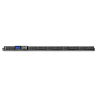 12 voies échange à chaud 3 phases 380V 32A 63A IEC C13 centre de données intelligent 12 ports moniteur vertical IP Ethernet PDU