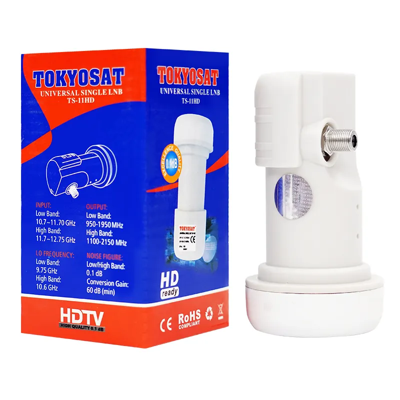 Tokyosat TS-11HD New Phổ LNB Duy Nhất TS-11HD 1 Cách Ku Band LNB