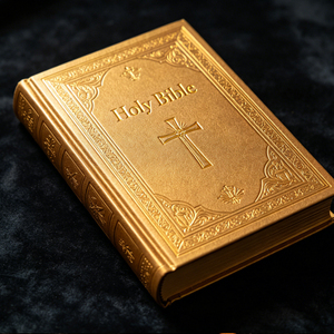 <span class=keywords><strong>Bible</strong></span> KJV de luxe à caractères géants, édition éthiopienne, grand format, avec impression dorée en relief, pour journalisation et marges larges - Product Image 2