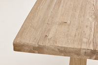 Table console en pin minimaliste moderne, adaptée aux salons à domicile et au décor de villa