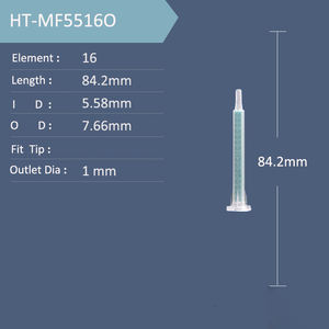Puntas Mezcladoras de Adhesivo Epoxi 6412, Sistema de Mezcla Estática, 12 Elementos, 6.38 para Cartuchos de Jeringa de Sistema 1:1 de 50 ml - Product Image 6