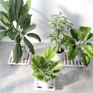 KINNO-Plateau de Pot de Fleurs Mobile <span class=keywords><strong>en</strong></span> Fer Épaissi, Poulie Universelle, Étanche à l'Humidité, Support de Fleurs Extérieur, Meilleur Design - Product Image 5