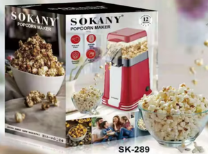 Cao Cấp Thương Hiệu Sokany289 Xách Tay Máy Làm Không Khí Nóng Popper Điện Bỏng Ngô Nhà Sản Xuất Cho Nhà - Product Image 3