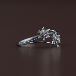 Anillo de Compromiso de Diamante Cultivado en Laboratorio de Lujo para Mujer, Joyería Fina Premium en Plata, Oro de 10K, Oro de 14K, Oro de 18K, Elegante - Product Image 3