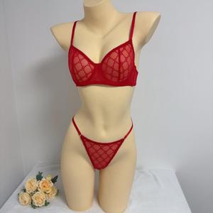 Conjuntos de Lencería Sexys y Románticos Rusos con Aros de Acero, con Malla y Lazo - Product Image 5