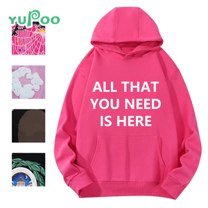 Felpe con Cappuccio di Alta Qualità 100% Cotone con Stampa Spiderrs 450gsm, Felpe con Logo Spiderring, Felpa Casual con Cappuccio per Uomo - Product Image 1