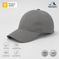 Gorra de Béisbol Negra Premium Bajiangren, Textura de Gamuza, Transpirable, Impermeable, Ajustable, Estilo Deportivo, Urbano, Étnico y Táctico